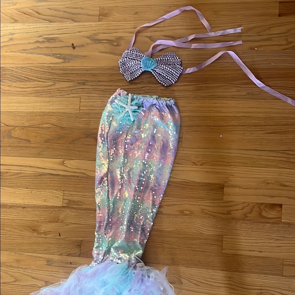 Customized mermaid costume